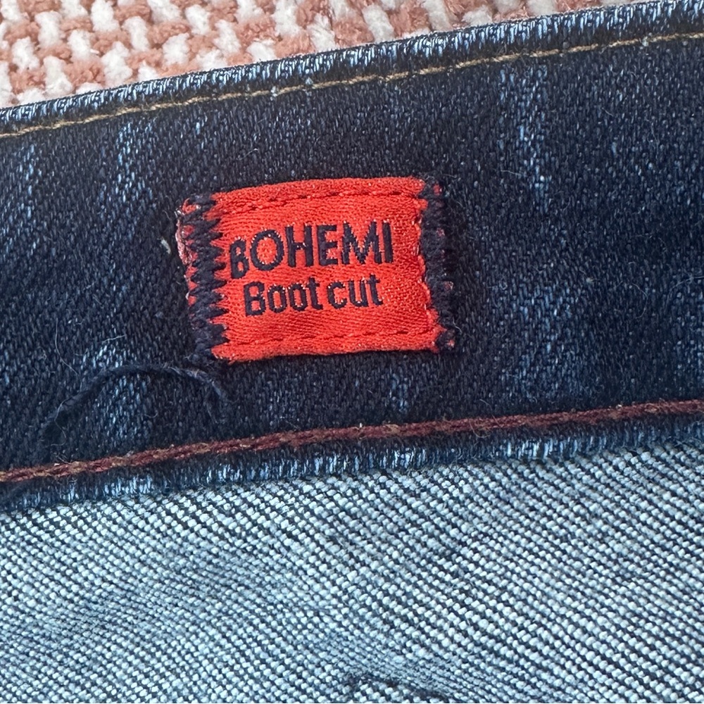 Cult of Individuality Bohemi bootcut destroyed jeans size 27 - Picture 7 of 14